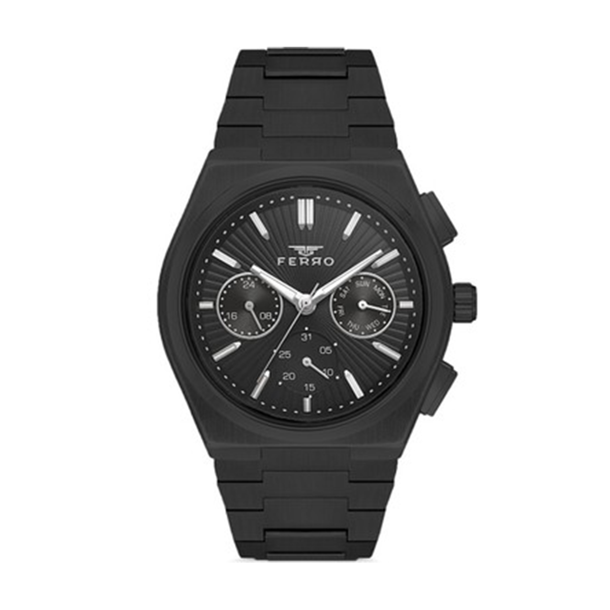 MONTRE FERRO HOMME M.FONCTION ACIER